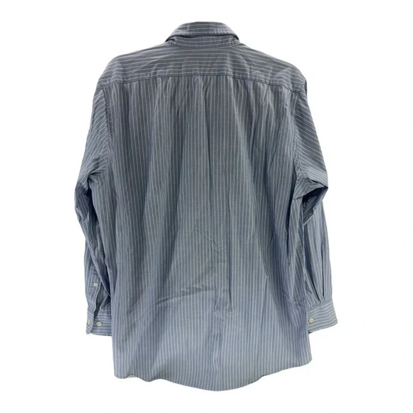 Cofts&Barrow True Comfort Blue Striped Button Down Size 32/33 - Picture 8 of 8